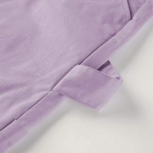 Aesthetic Lavender Cargo Pants for Y2K Fashion and Summer Outfits