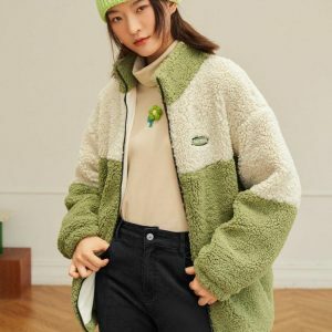 Be Young Teddy Jacket: Y2K Fashion Essential for Cozy Summer Outfits