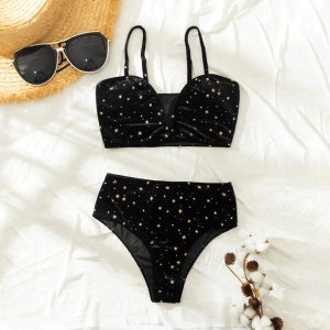 Celestial Y2K Swimsuit: Trendy Summer Outfits for a Stellar Look