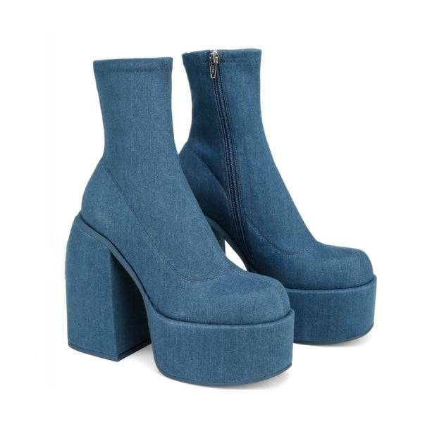 Chic 70s Ankle Boots for Y2K Fashion & Grunge Aesthetic Outfits