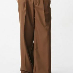 Chic Old Money Wide Leg Pants for Effortless Y2K Fashion Style