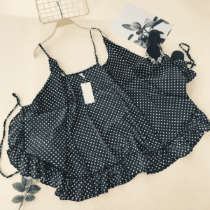 Chic Polka Dots Mini Dress for Y2K Summer Outfits & 90s Fashion Vibes