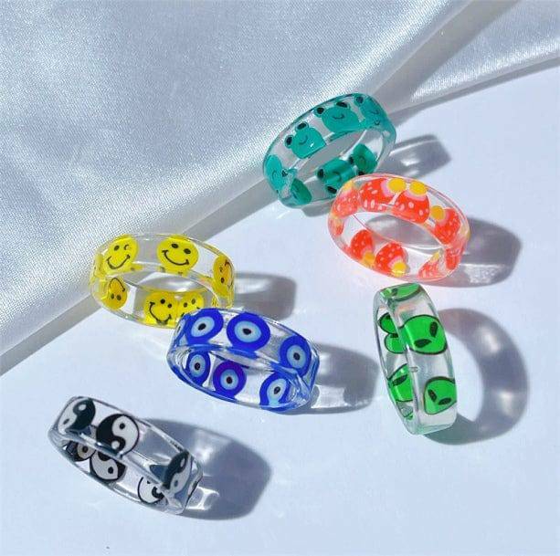 Chic Preppy Rings for Y2K Fashion Lovers - Elevate Your Style!