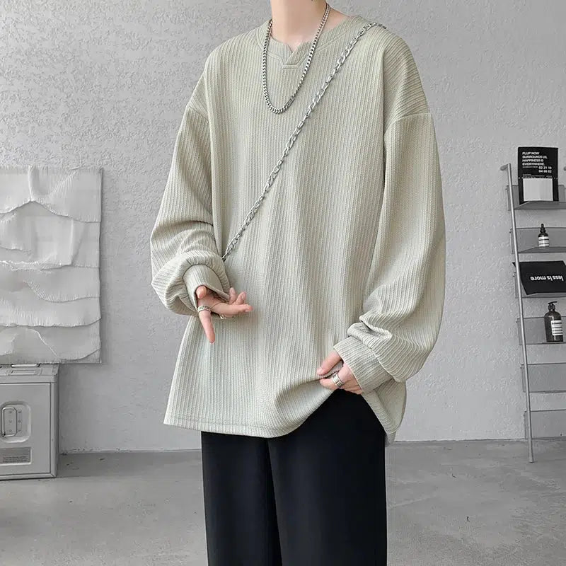 Chic Ribbed Sweater: Y2K Fashion Essential for Cozy Summer Outfits