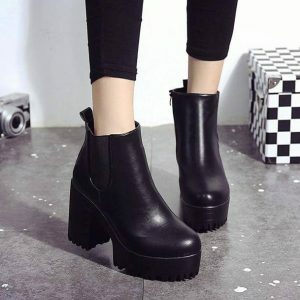 Chic Y2K Aesthetic Ankle Boots for Trendy Summer Outfits