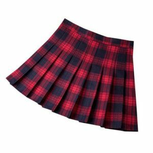 Chic Y2K Aesthetic Plaid Skirt for Trendy Summer Outfits