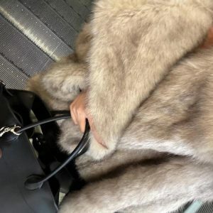 Chic Y2K Fluffy Faux Fur Jacket for Trendy Summer Outfits