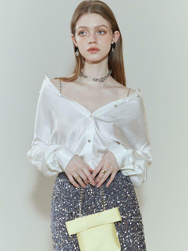 Chic Y2K Satin Blouse for Effortless Summer Outfits and 90s Vibes