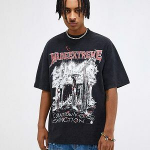 Countdown to Extinction Y2K Graphic Tee - Vintage 90s Grunge Style