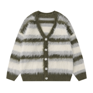 Cozy Fluffy Plush Sweater for Y2K Fashion & Grunge Aesthetic Outfits