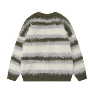 Cozy Fluffy Plush Sweater for Y2K Fashion & Grunge Aesthetic Outfits