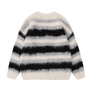 Cozy Fluffy Plush Sweater for Y2K Fashion & Grunge Aesthetic Outfits