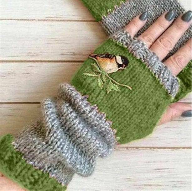 Cozy Goblincore Hand Warmers for Y2K Aesthetic Winter Outfits