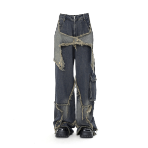 Enchanted Pentagram Cargo Pants: Y2K Grunge Aesthetic Summer Style