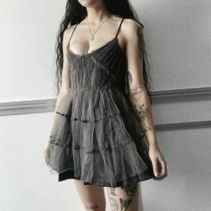 Enchanting Fairycore Dress: Embrace Y2K Aesthetic & Summer Vibes