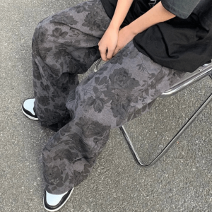 Floral Print Y2K Cargo Pants for a Chic Summer Aesthetic