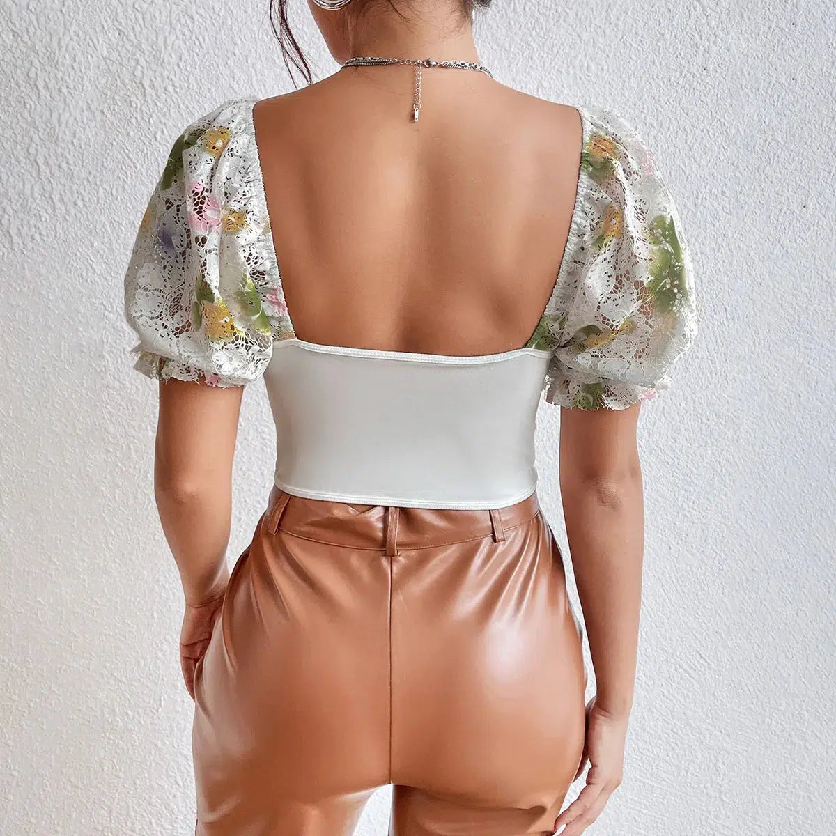 Floral Y2K Crop Corset Top for Trendy Summer Outfits and Aesthetic Looks