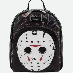 Gothic Friday the 13th Backpack: Y2K Grunge Aesthetic for Bold Style