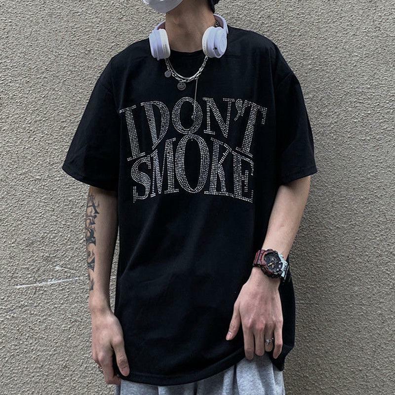 I Don't Smoke Tee - Y2K Aesthetic Graphic Tee for Trendy Outfits