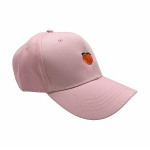 Just Peachy Y2K Cap: Trendy Summer Accessory for Aesthetic Outfits