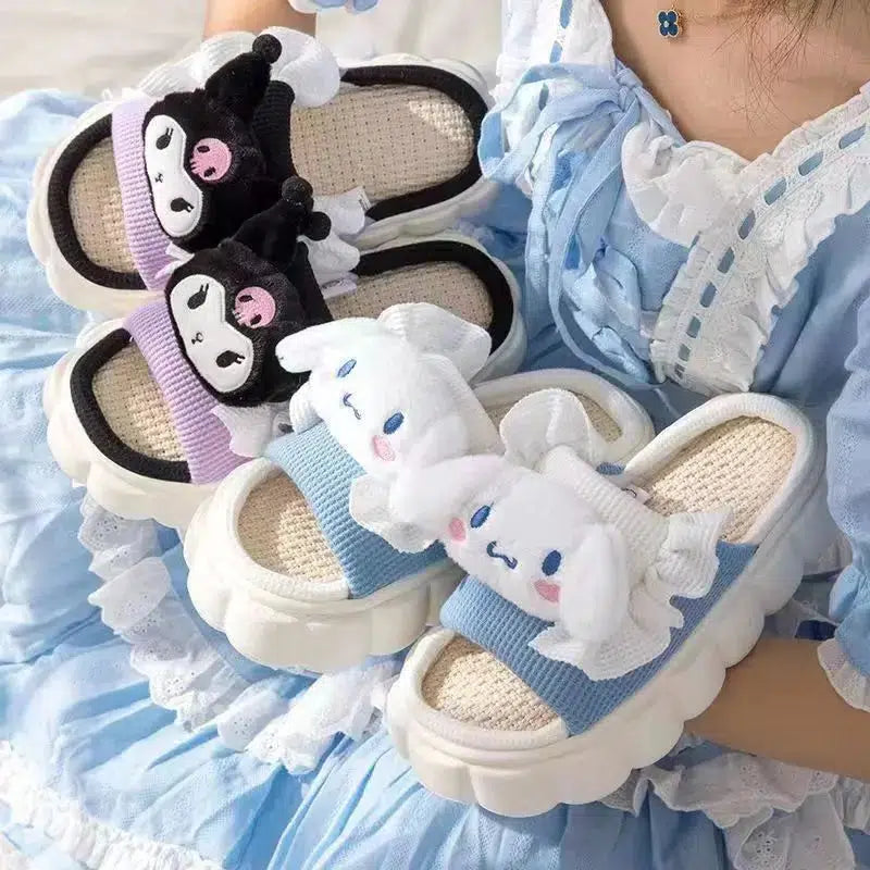 Kawaii Sanrio Slippers: Y2K Aesthetic Footwear for Cozy Summer Vibes