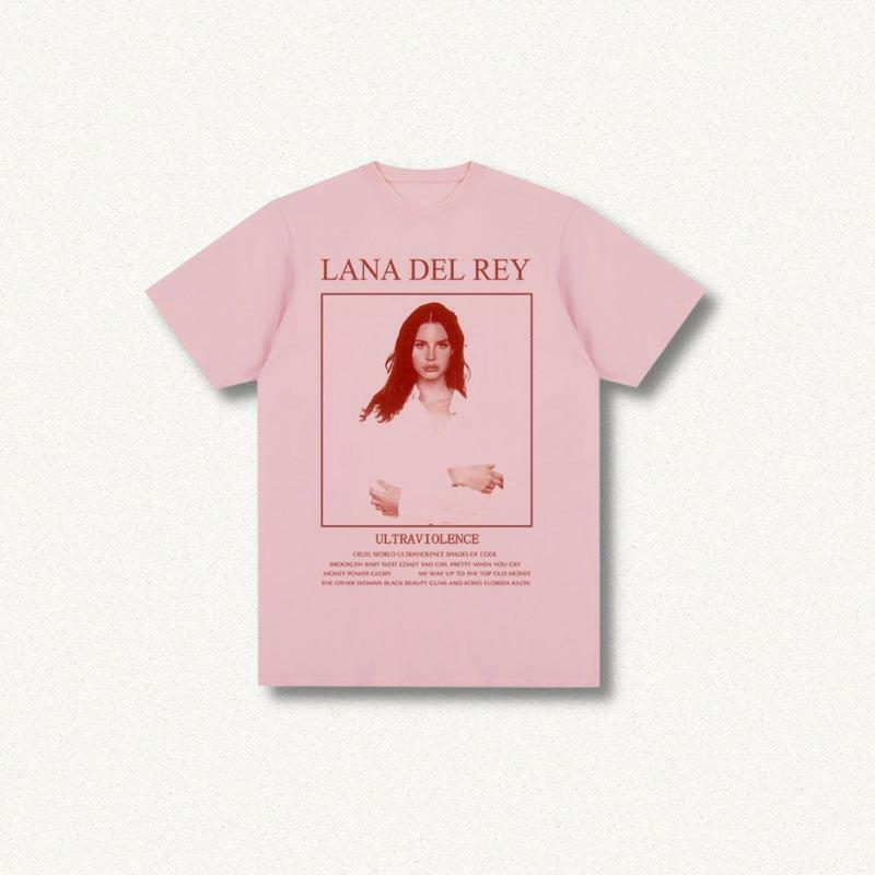 Lana Del Rey Y2K Aesthetic Tee - Vintage 90s Grunge Style Top