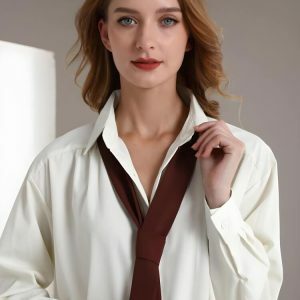 Light Academia Classic Shirt: Y2K Aesthetic for Effortless Style