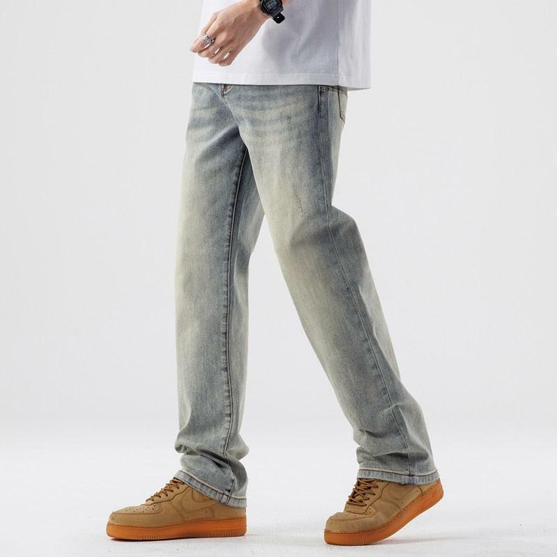 Light Wash Wide Leg Jeans - Y2K Fashion Essential for Effortless Style