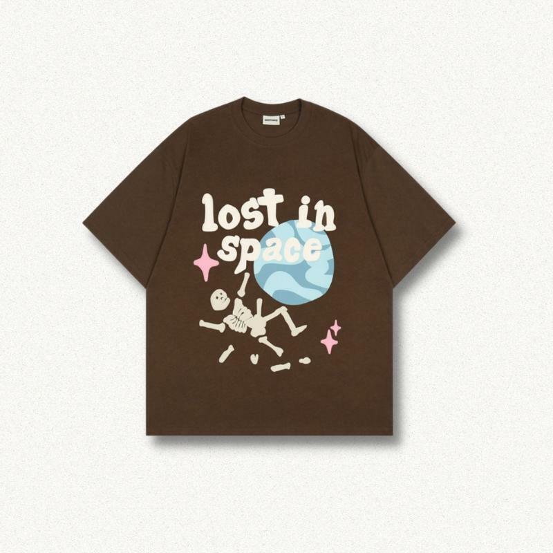 Lost In Space Y2K Graphic Tee - Trendy 90s Aesthetic Summer Top