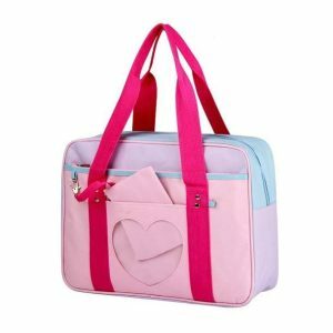 Pastel Y2K Fashion Book Bag - Trendy 90s Aesthetic Backpack