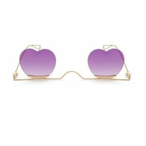 Retro Heart Sunglasses: Y2K Fashion Must-Have for Summer Outfits