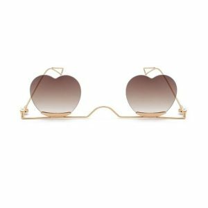 Retro Heart Sunglasses: Y2K Fashion Must-Have for Summer Outfits