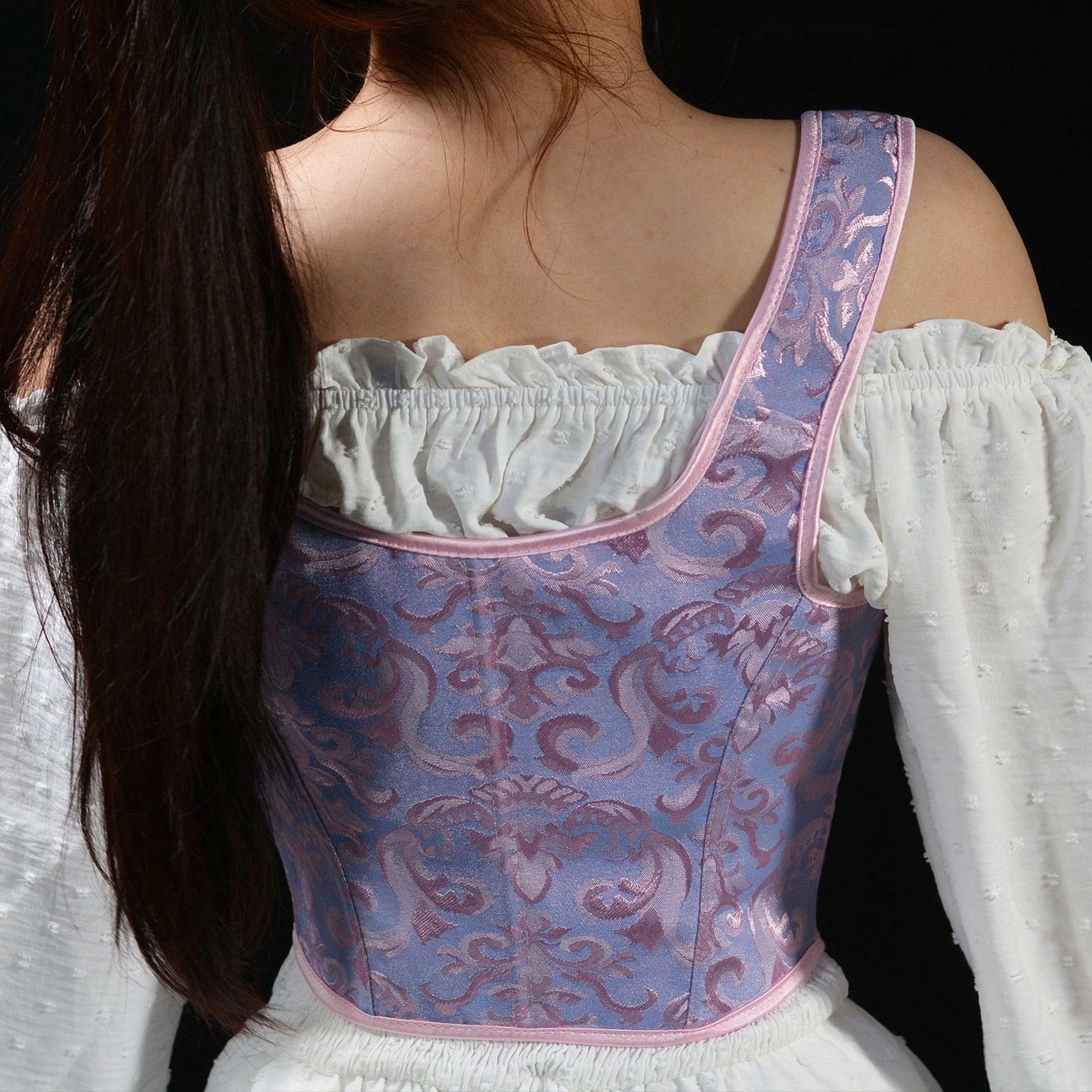 Ribbon Detailed Corset Top: Y2K Fashion Meets 90s Aesthetic Style