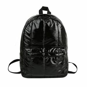 Shine Bright Y2K Aesthetic Backpack for Summer Outfits & 90s Vibes