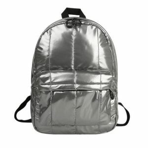 Shine Bright Y2K Aesthetic Backpack for Summer Outfits & 90s Vibes