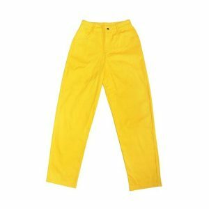 Sunny Yellow Cargo Pants: Y2K Fashion for Effortless Summer Style