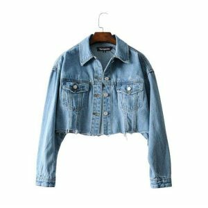 Trendy 90s Jean Jacket: Y2K Fashion Essential for Effortless Style