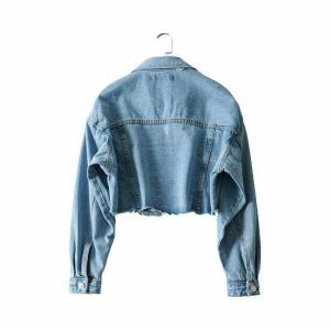 Trendy 90s Jean Jacket: Y2K Fashion Essential for Effortless Style