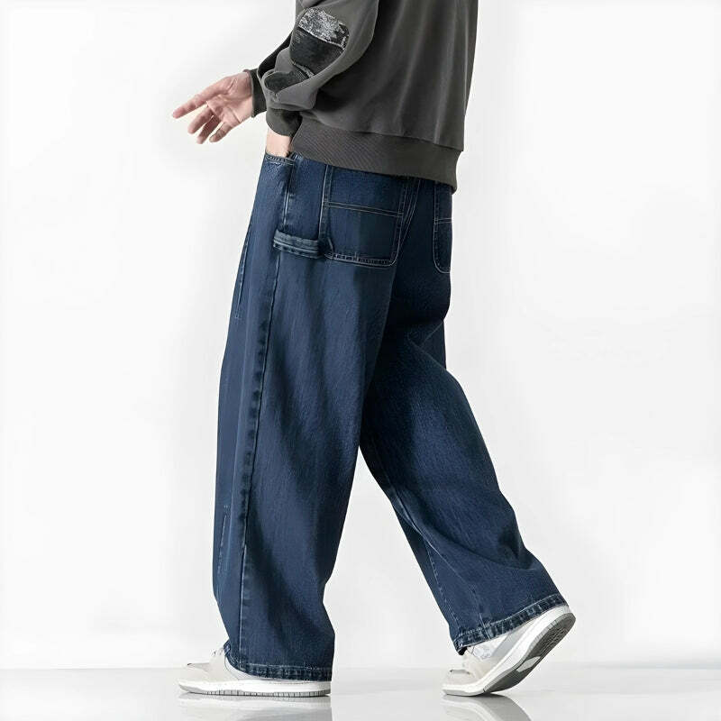 Trendy Baggy Denim Jeans for Y2K Fashion & 90s Aesthetic Outfits