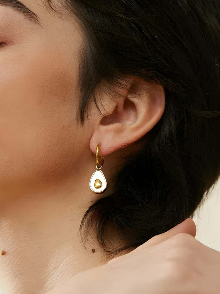 Trendy Gold Hoop Earrings for Y2K Fashion & 90s Aesthetic Outfits