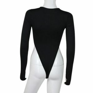 Trendy High Waisted Bodysuit for Y2K Fashion & Summer Outfits