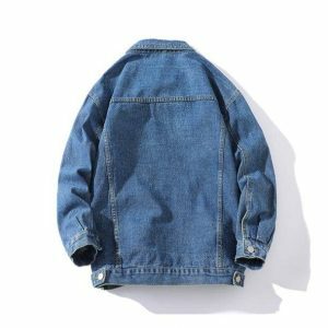 Trendy Normcore Jean Jacket: Y2K Fashion Essential for Effortless Style