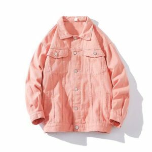 Trendy Normcore Jean Jacket: Y2K Fashion Essential for Effortless Style