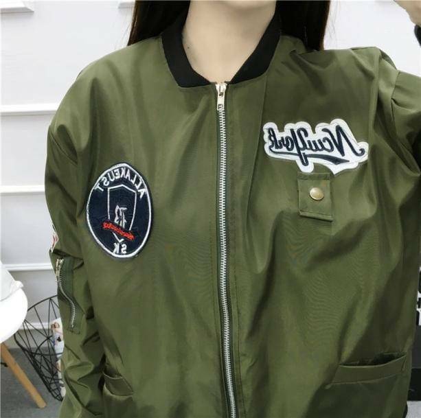 Trendy Off Green Windbreaker for Y2K Fashion & Summer Outfits