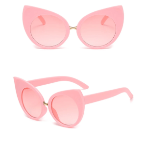 Trendy Oversized Kitty Sunglasses for Y2K Fashion & Summer Outfits