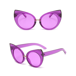 Trendy Oversized Kitty Sunglasses for Y2K Fashion & Summer Outfits