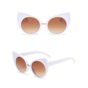 Trendy Oversized Kitty Sunglasses for Y2K Fashion & Summer Outfits