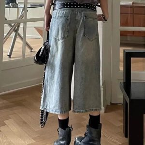 Trendy Ripped Jean Shorts for Y2K Summer Outfits & Grunge Aesthetic