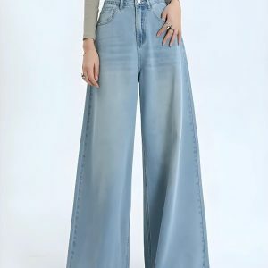 Trendy Wide Leg Jeans for Y2K Fashion & 90s Aesthetic Outfits