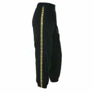 Trendy Y2K Black Baggy Pants for Effortless Grunge and Summer Outfits